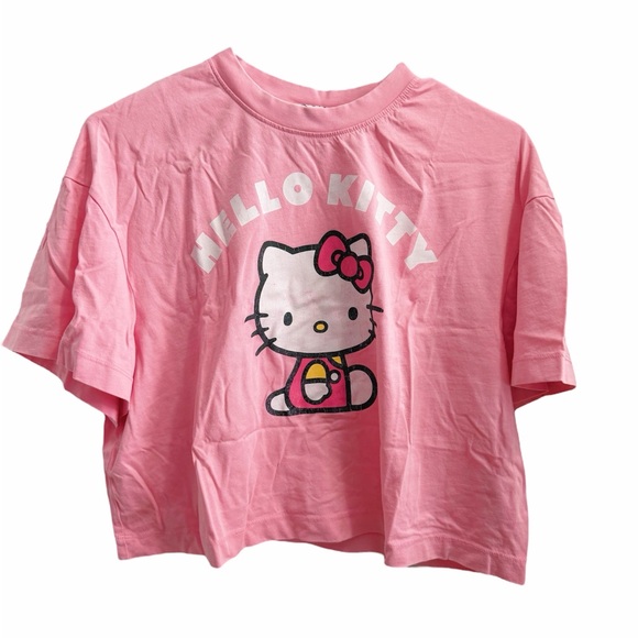 Hello Kitty Tops - Hello Kitty Crop Top